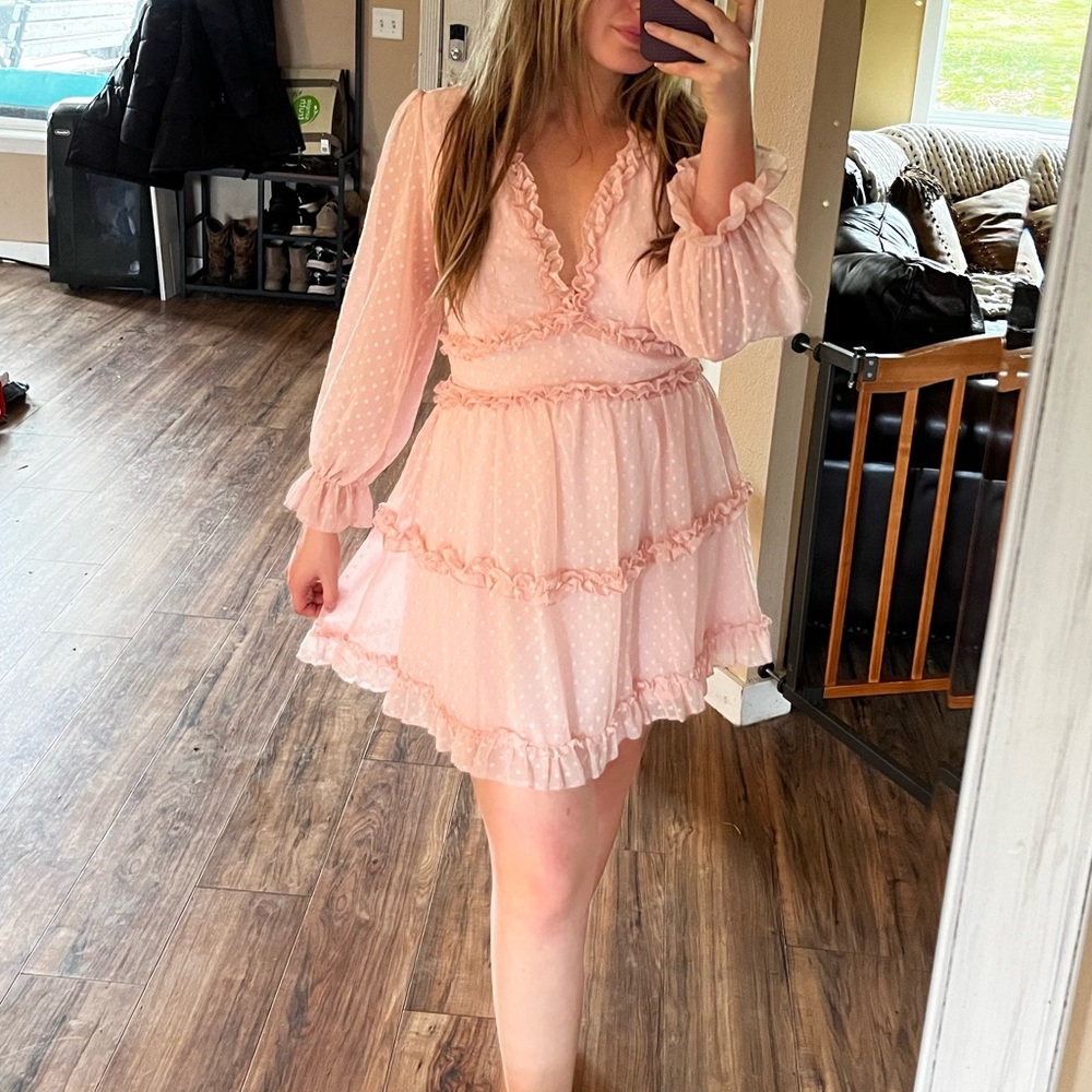 Pink dress